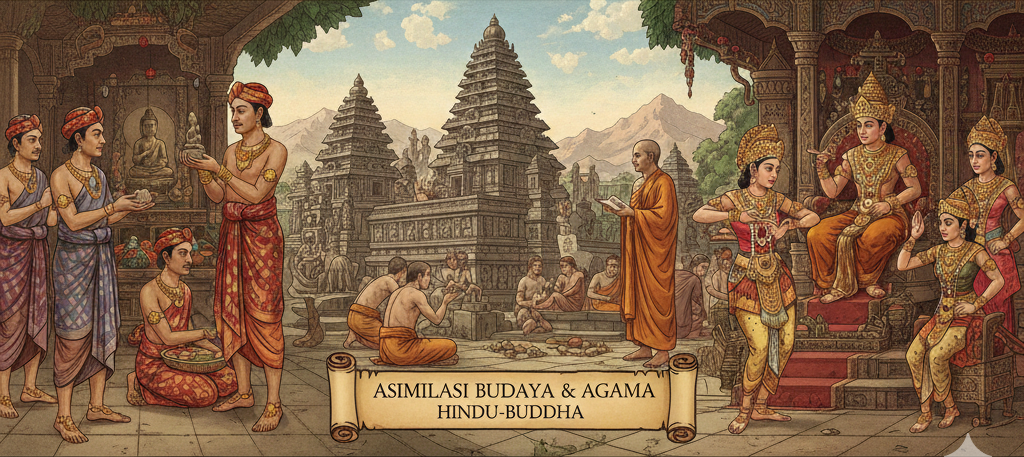 Proses Masuk dan Berkembangnya Agama Hindu-Buddha di Indonesia