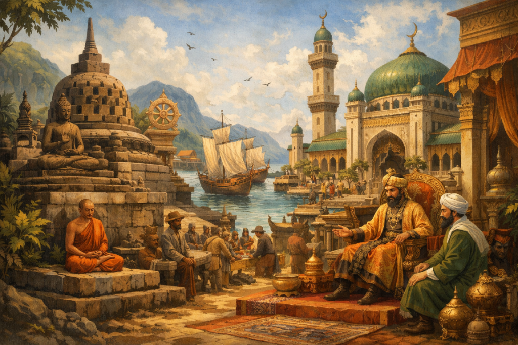 Kerajaan Melayu: Kerajaan Maritim yang Menguasai Selat Malaka