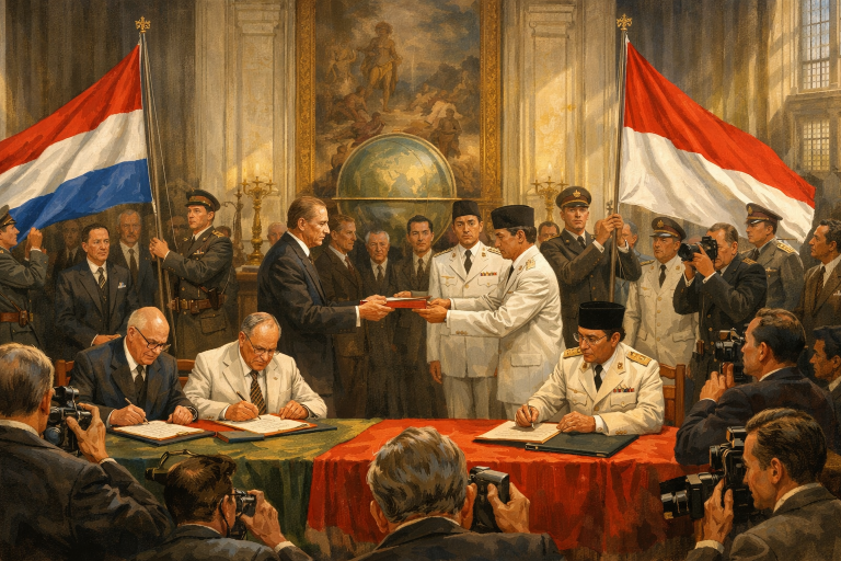Pengakuan Kedaulatan Indonesia oleh Belanda pada 27 Desember 1949